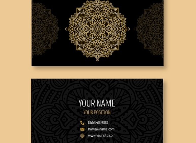 Guide Business Card Template New Design and Dimmensions